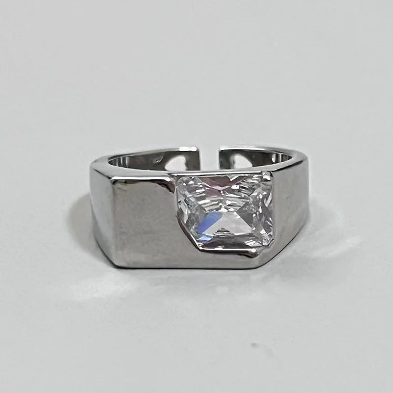 CUTE Y2K STAR OPEN RING